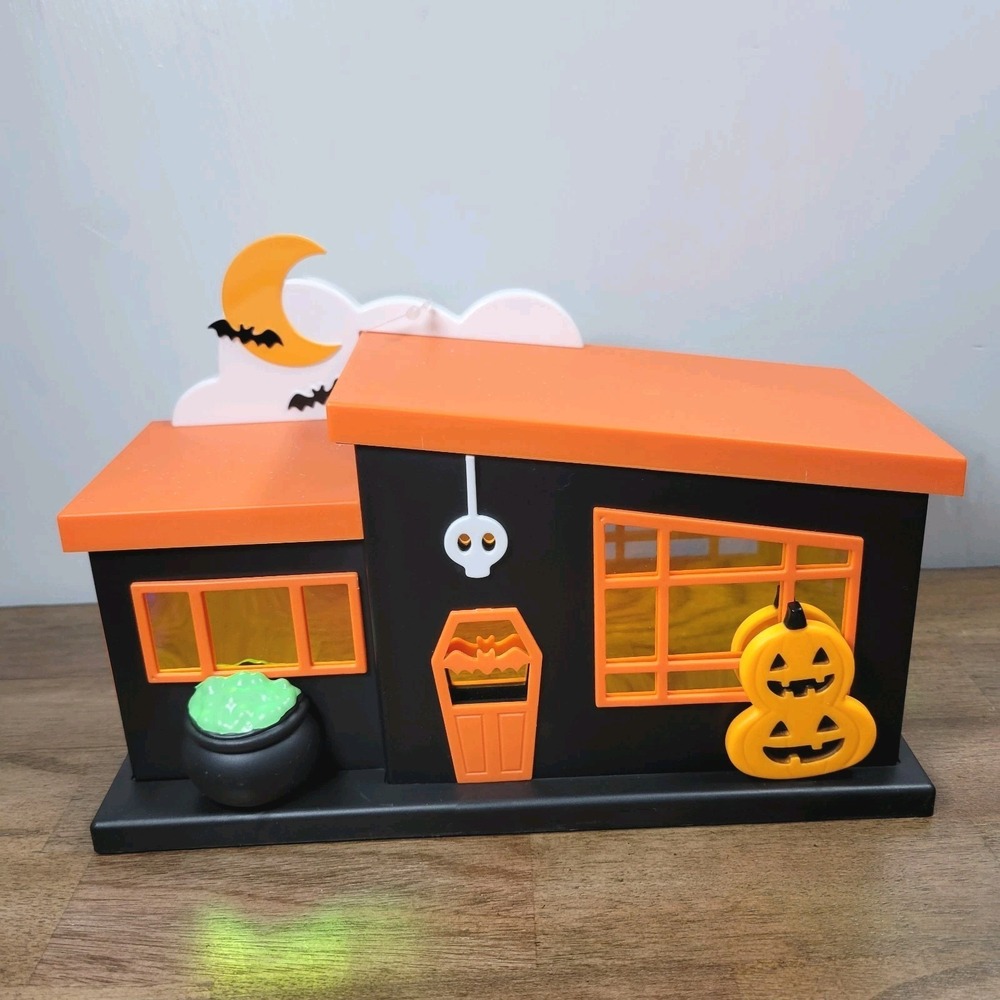 NWT Target Bullseye Playground Halloween Light-Up House Modern Decor 2025